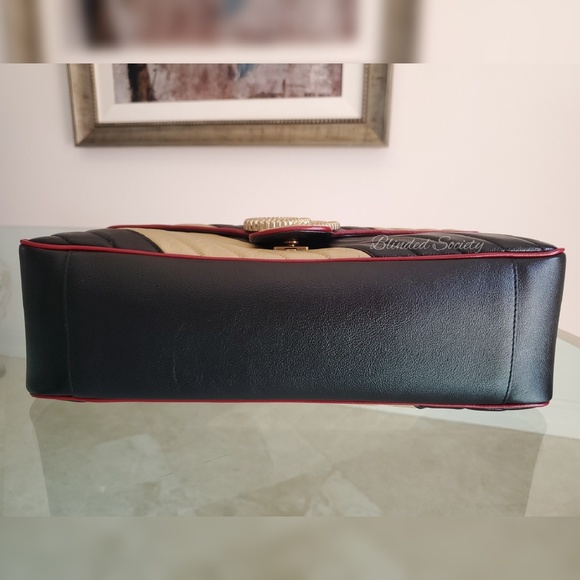 ☆☆SOLD☆☆ Gucci GG Marmont 2.0 Large Crossbody Bag - Picture 7 of 8